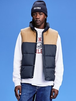 ジャケット・アウター 00s OLD GAP Puffer Shell Down Vest Kids ColdControl Puffer Vest | Gap Factory