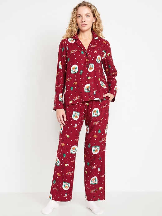 Image number 1 showing, Flannel Pajama Set