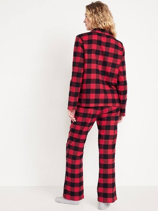 Image number 2 showing, Flannel Pajama Set for Women