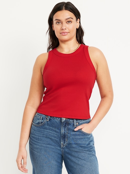 Image number 5 showing, Snug Crop Tank Top