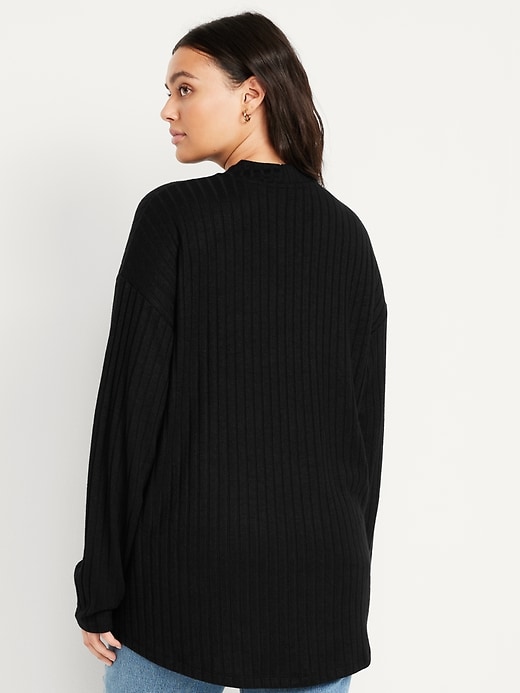 Image number 5 showing, Cozy Mock-Neck Tunic