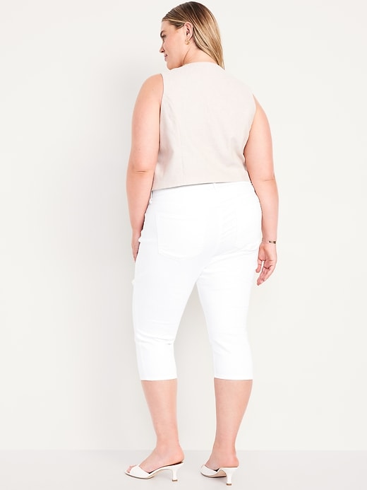 Image number 7 showing, Mid-Rise Wow Capri Jeans