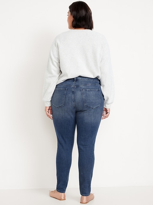 Image number 8 showing, High-Waisted Wow Super-Skinny Jeans