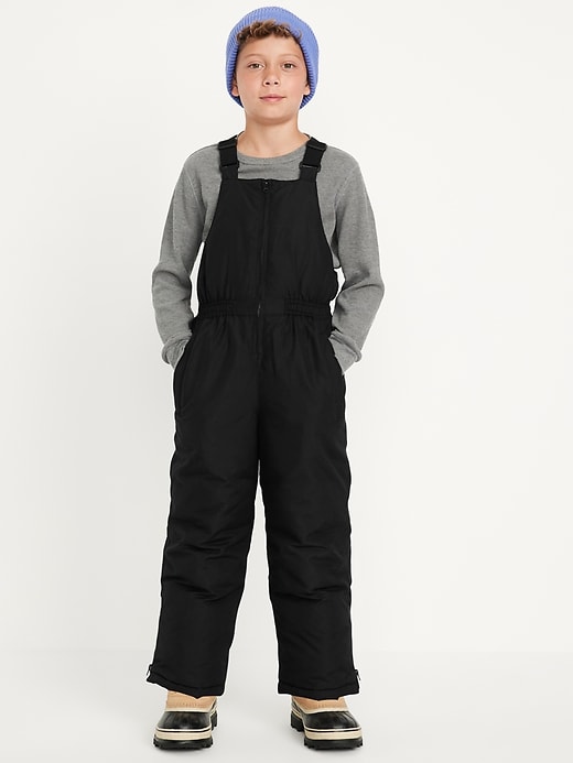 View large product image 1 of 4. Water-Resistant Gender-Neutral Snow-Bib Overalls for Kids