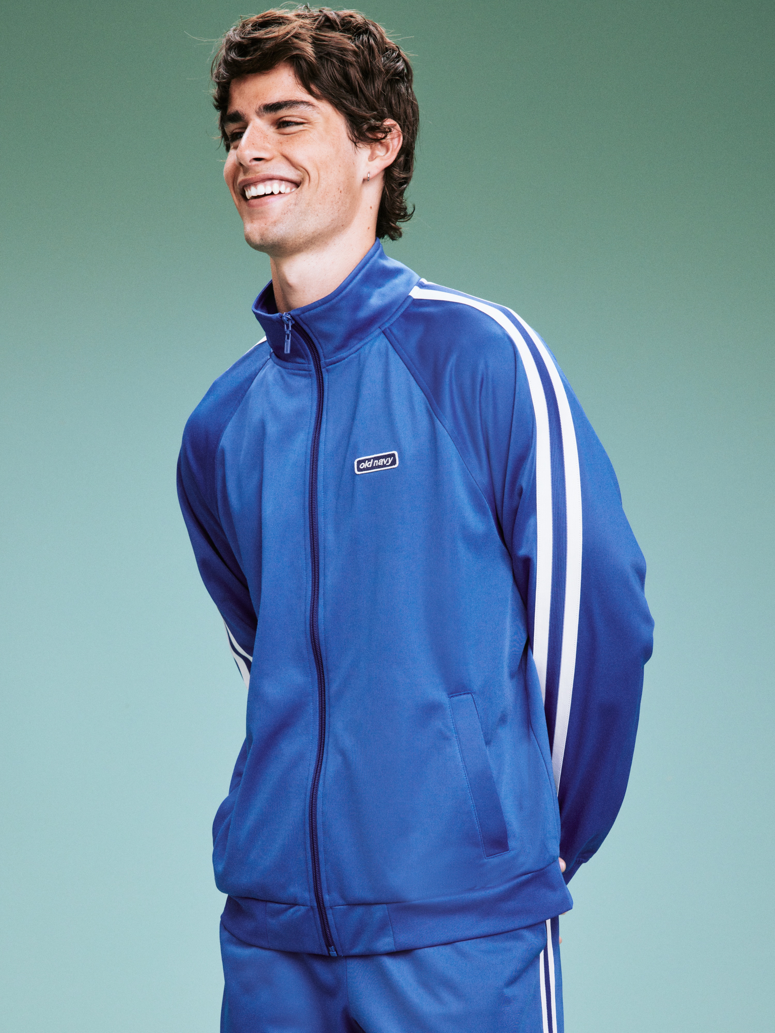 【SATUR】TRACK ZIP-UP JACKET CLASSIC NAVY MUSINSA公式 | SATUR Lawton All Day Track Zip-Up Jacket