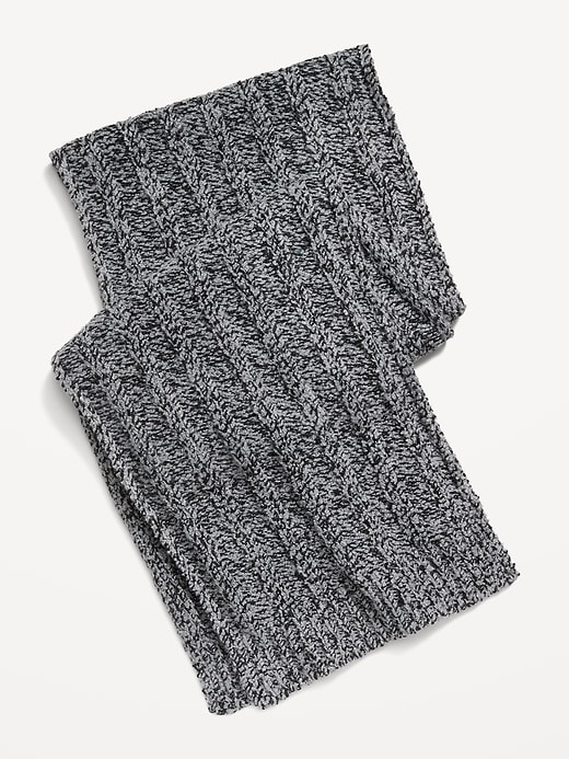 View large product image 1 of 1. Rib-Knit Scarf