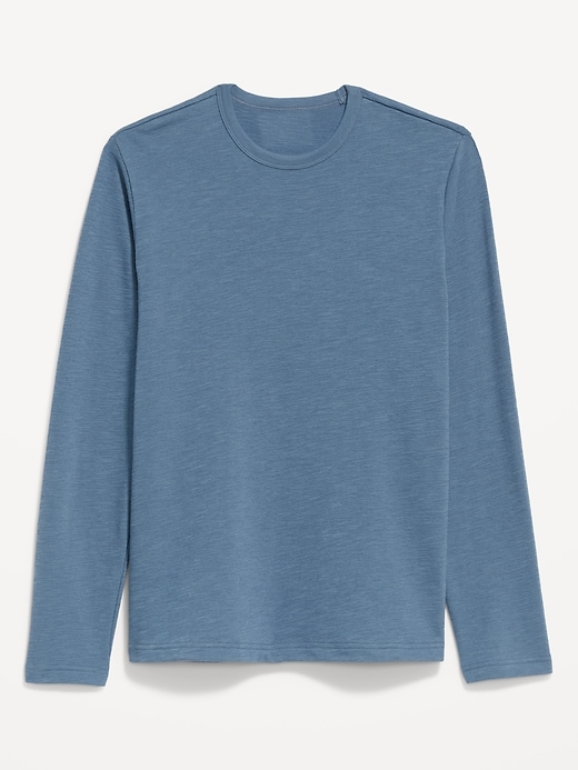 Image number 4 showing, Long-Sleeve Textured T-Shirt