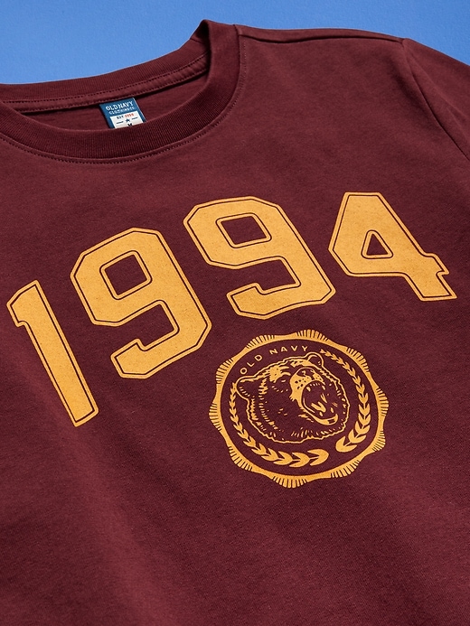Image number 7 showing, '94 Gender-Neutral Logo-Graphic T-Shirt for Kids