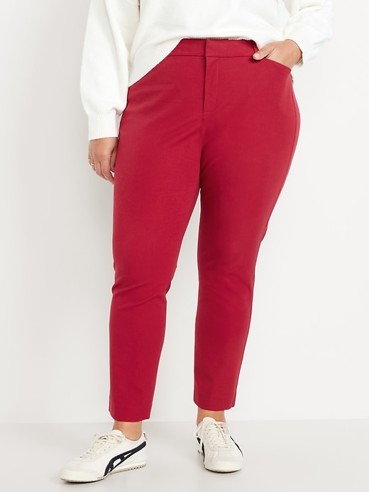 Image number 6 showing, High-Waisted Pixie Skinny Ankle Pants