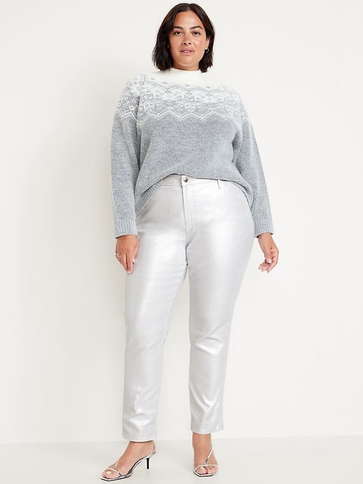 Image number 5 showing, High-Waisted Silver Shine Vintage Slim Jeans