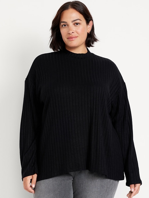 Image number 6 showing, Cozy Mock-Neck Tunic