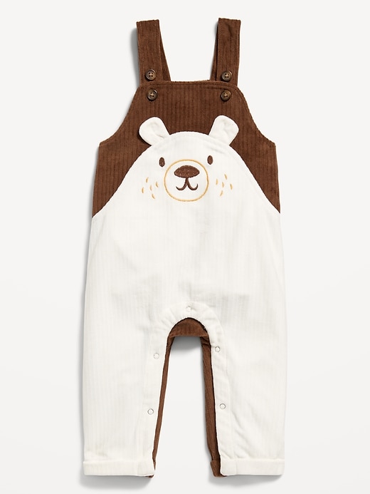 View large product image 2 of 3. Corduroy Embroidered Overalls for Baby