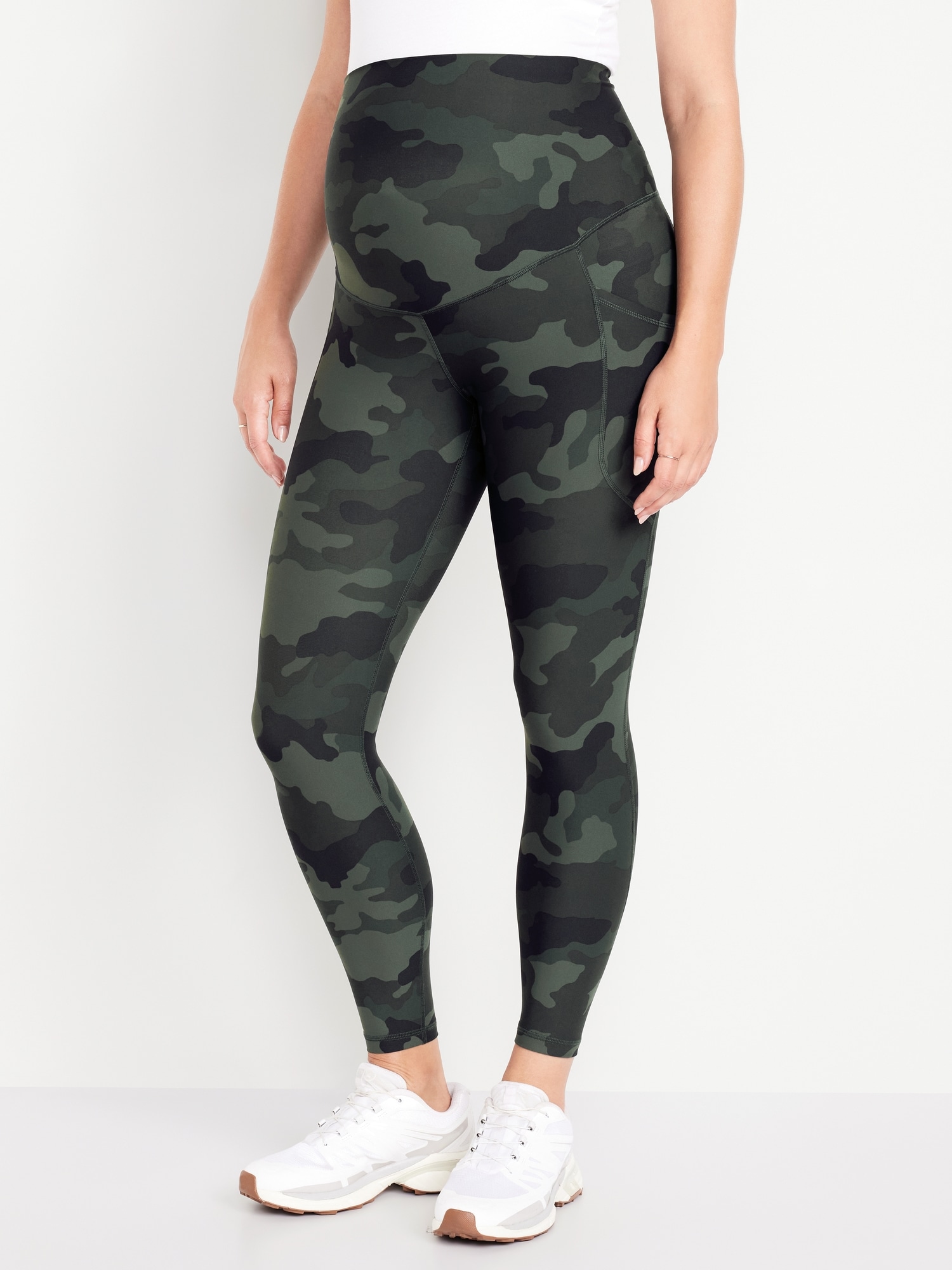 Maternity Full-Panel PowerSoft 7/8 Leggings