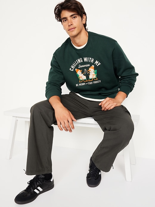 Image number 3 showing, Holiday-Graphic Sweatshirt