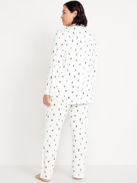 Image number 8 showing, Knit Jersey Pajama Pant Set