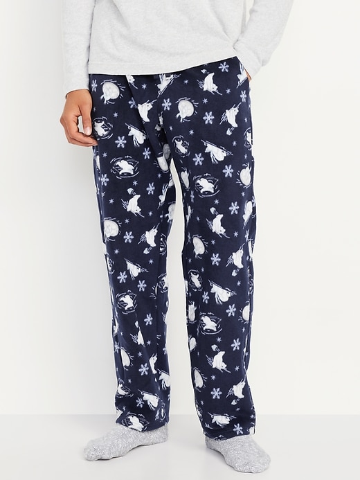 Image number 1 showing, Micro Fleece Pajama Pants