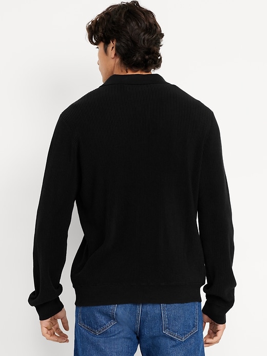 Image number 5 showing, Relaxed Fit Polo Sweater