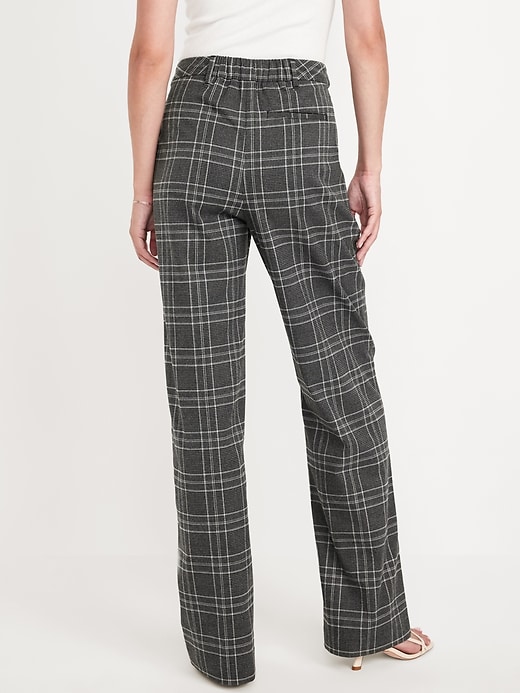 Image number 2 showing, Extra High-Waisted Taylor Wide-Leg Trouser Pants