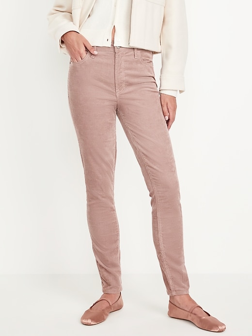 Image number 2 showing, High-Waisted Rockstar Super-Skinny Jeans