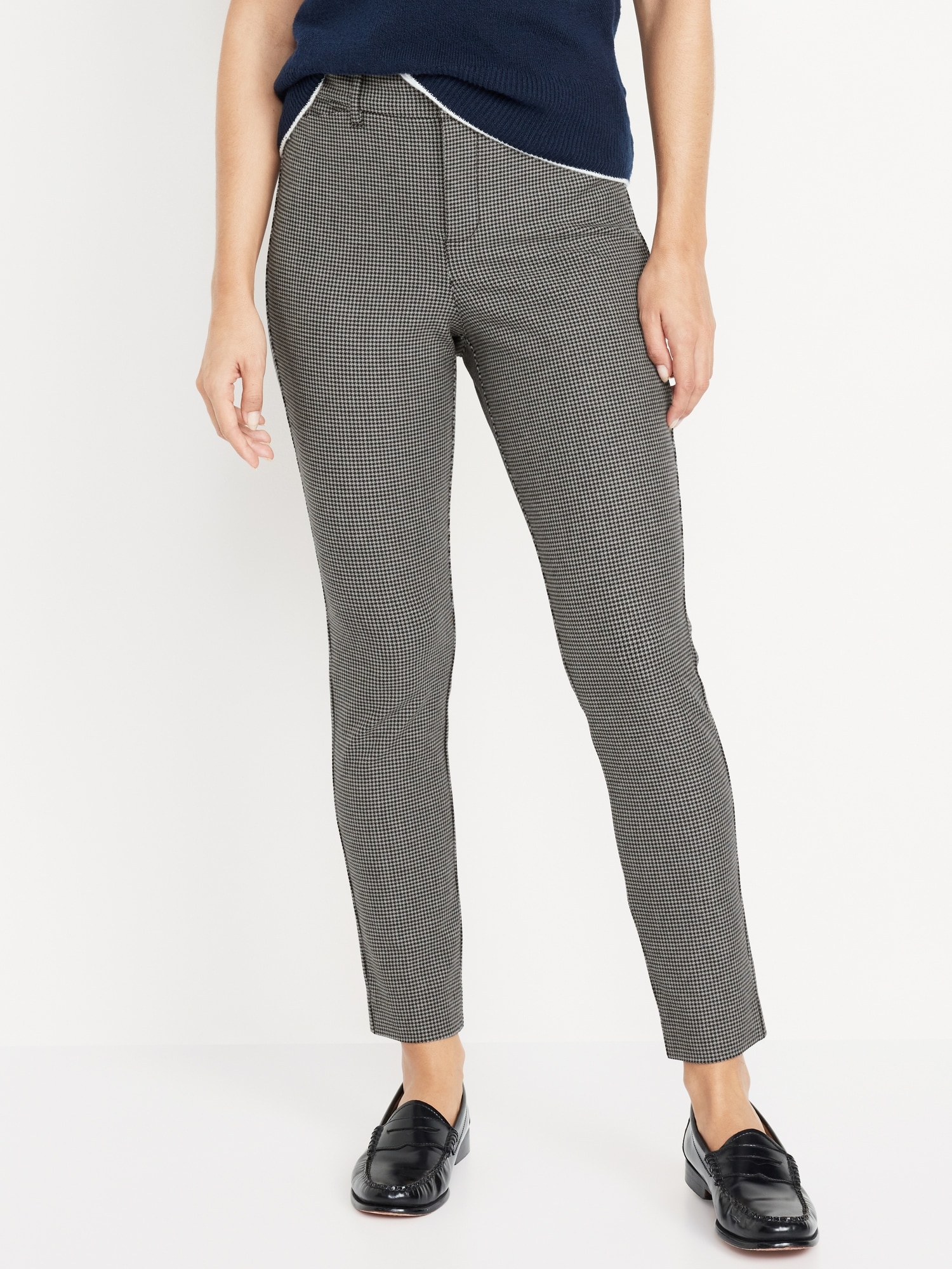 High-Waisted Pixie Skinny Ankle Pants