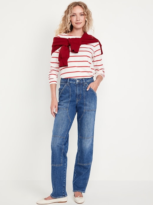 Image number 1 showing, High-Waisted OG Loose Jeans