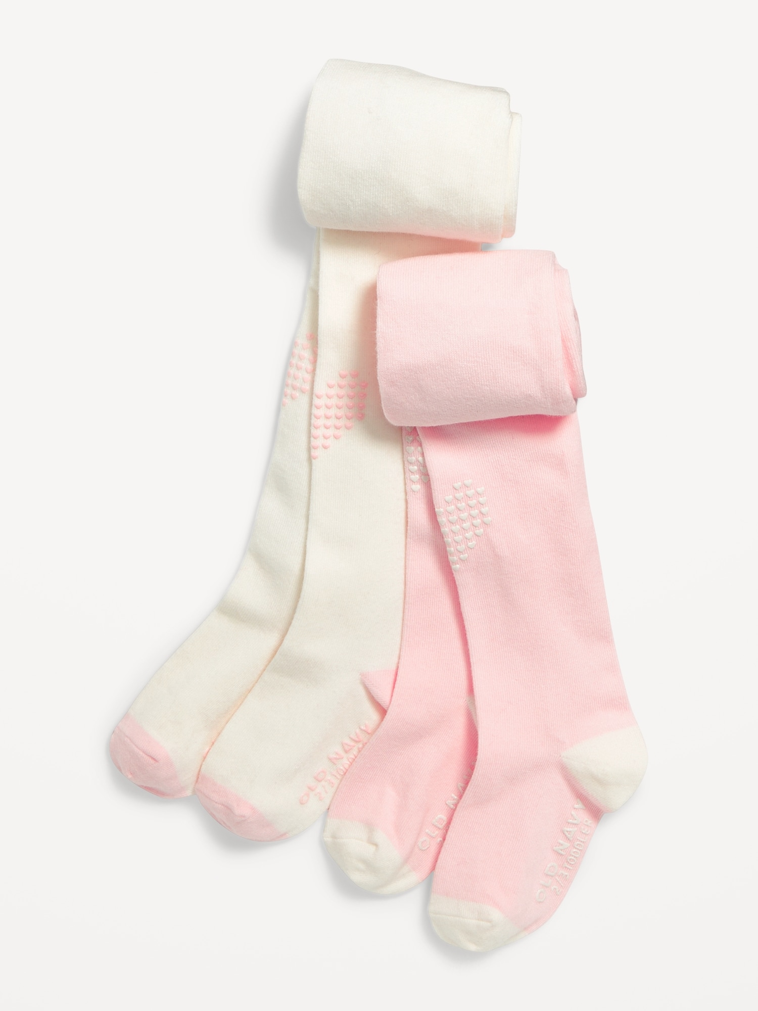 Soft-Knit Tights 2-Pack for Toddler Girls | Old Navy