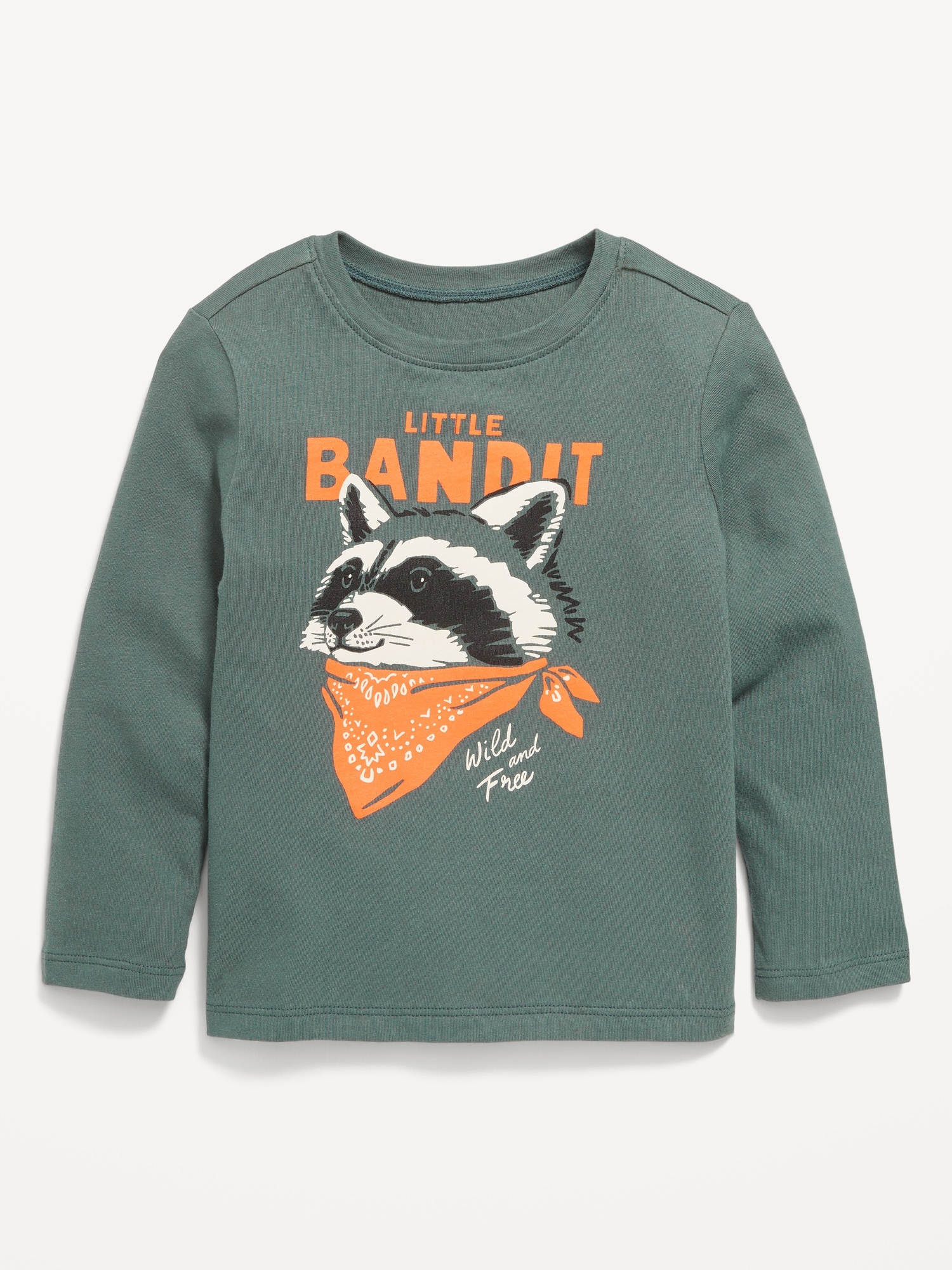 Unisex Long-Sleeve Graphic T-Shirt for Toddler