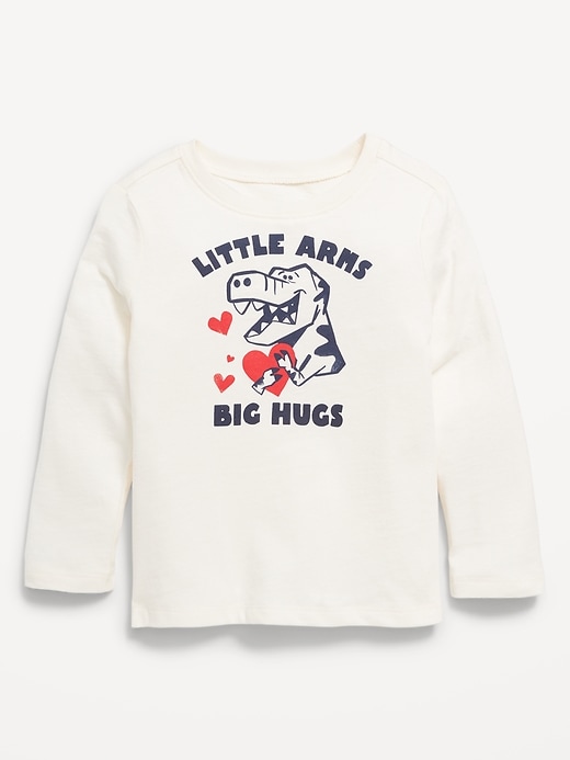 View large product image 1 of 1. Unisex Long-Sleeve Graphic T-Shirt for Toddler