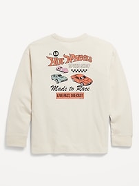 View large product image 3 of 3. Hot Wheels™ Gender-Neutral Graphic Pocket T-Shirt for Kids