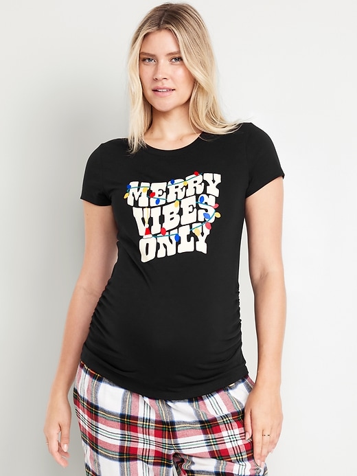 Image number 1 showing, Maternity Gifting Graphic Tee