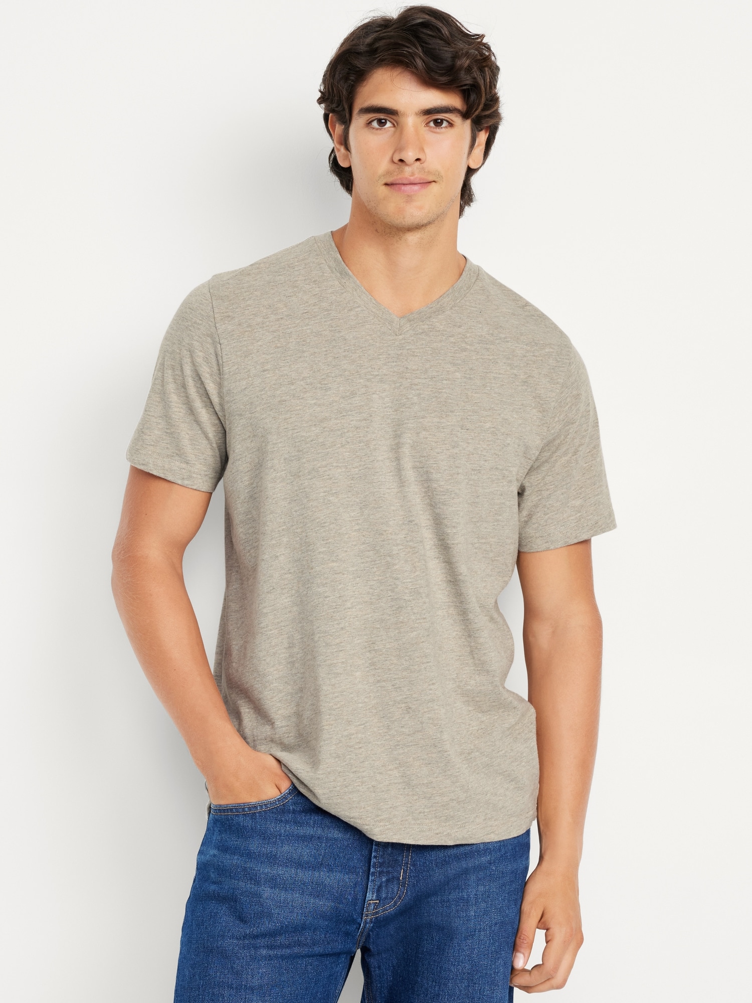 Soft-Washed V-Neck T-Shirt