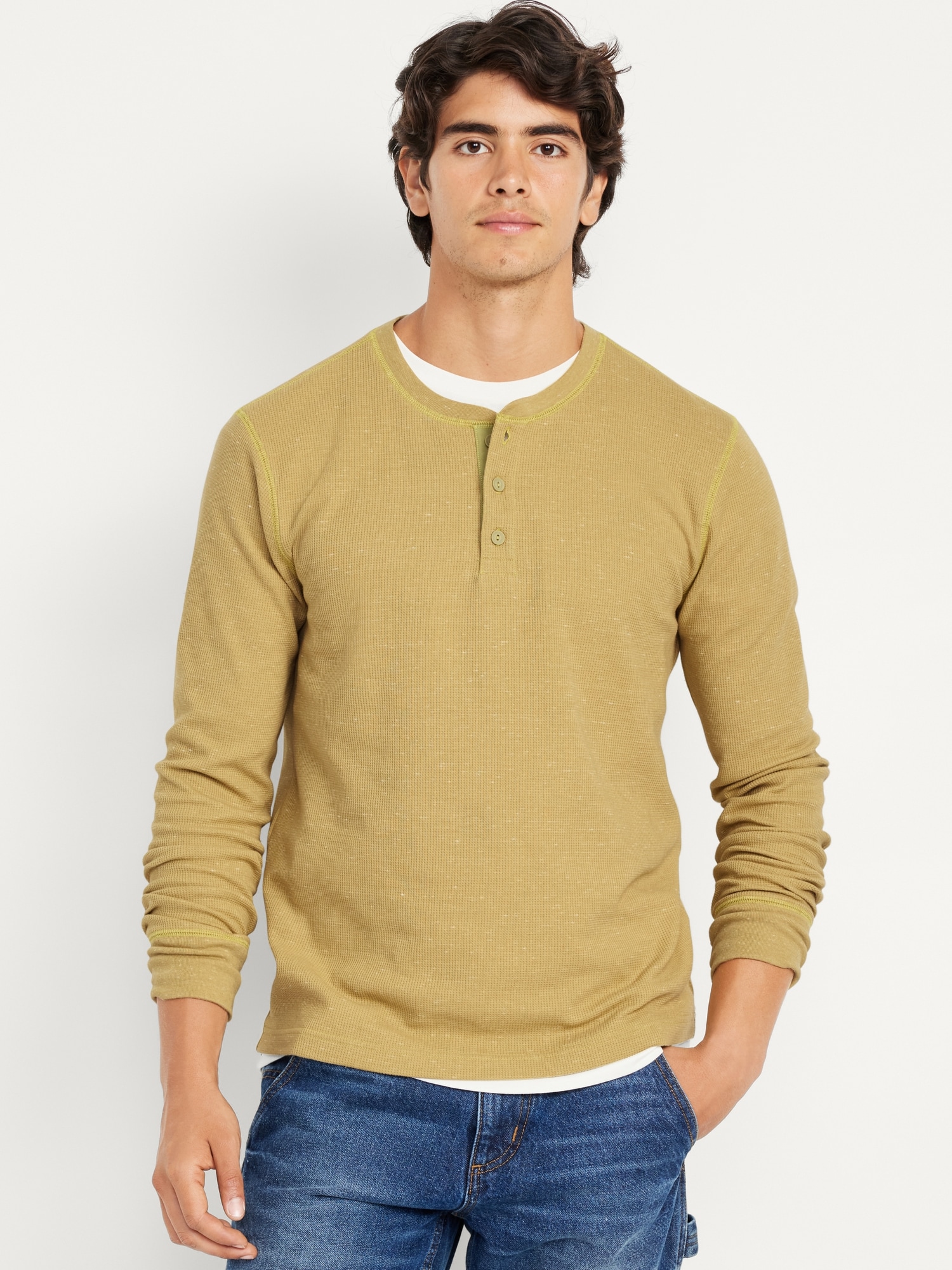 Waffle Henley T-Shirt