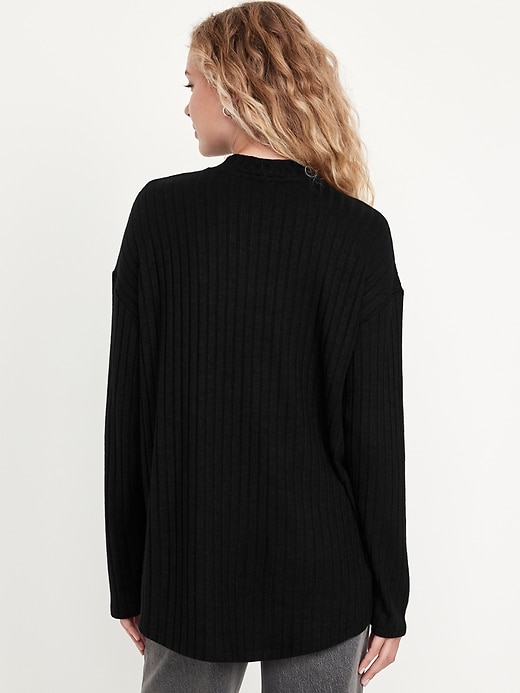 Image number 2 showing, Cozy Mock-Neck Tunic