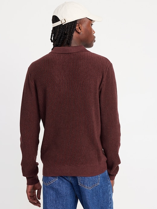 Image number 5 showing, Relaxed Fit Polo Sweater