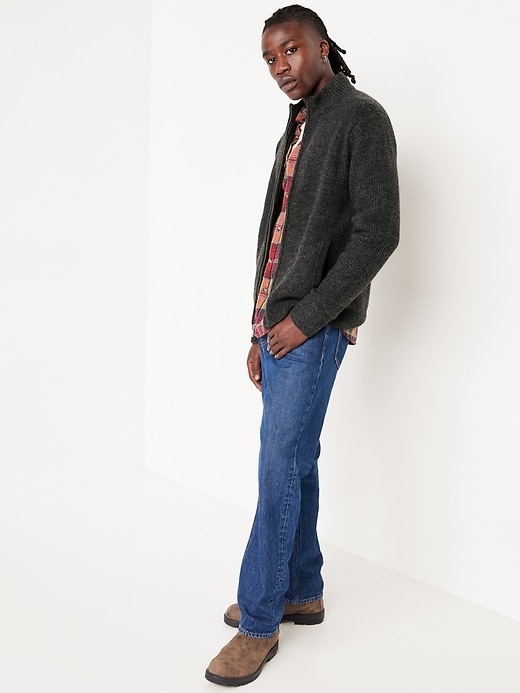 Image number 6 showing, Shaker Stitch Zip Sweater