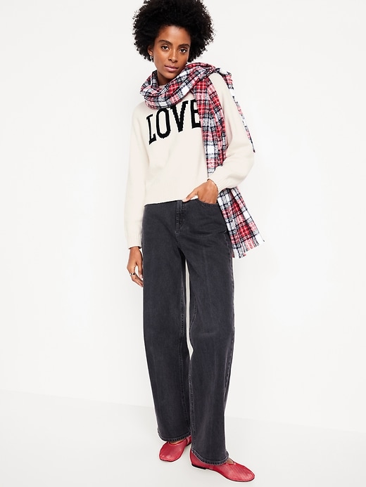 Image number 8 showing, SoSoft Loose Graphic Sweater