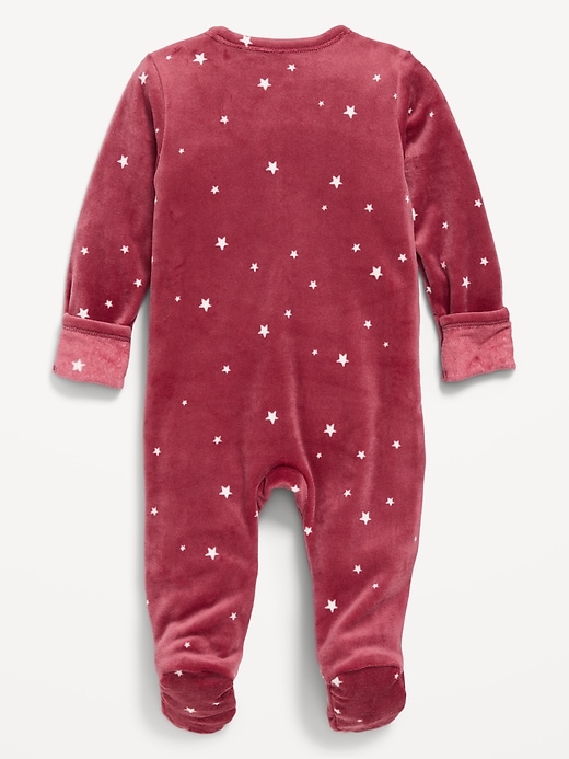 View large product image 2 of 2. Velvet 2-Way-Zip Sleep &amp; Play Footed One-Piece for Baby