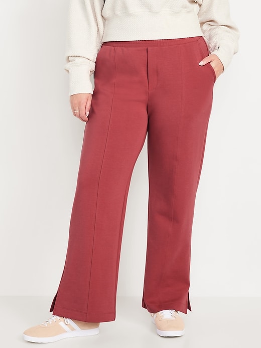 Image number 4 showing, High-Waisted Dynamic Fleece Trouser Pants