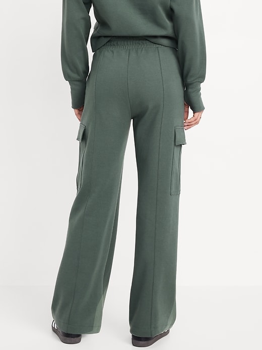 Image number 8 showing, High-Waisted Dynamic Fleece Cargo Pants