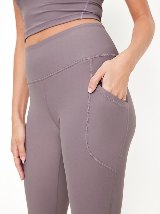 Image number 3 showing, High-Waisted PowerSoft 7/8 Leggings