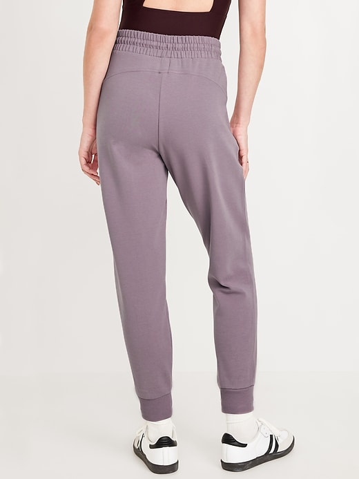 Image number 2 showing, High-Waisted Dynamic Fleece Joggers