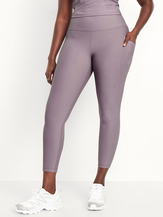 Image number 4 showing, High-Waisted PowerSoft 7/8 Leggings