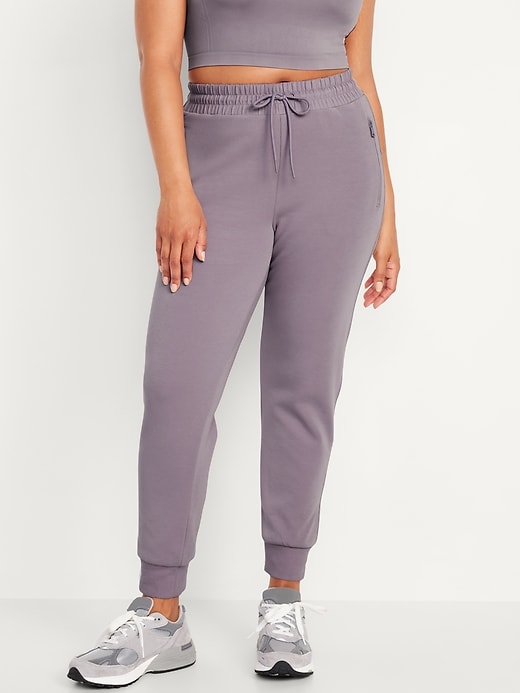 Image number 4 showing, High-Waisted Dynamic Fleece Joggers