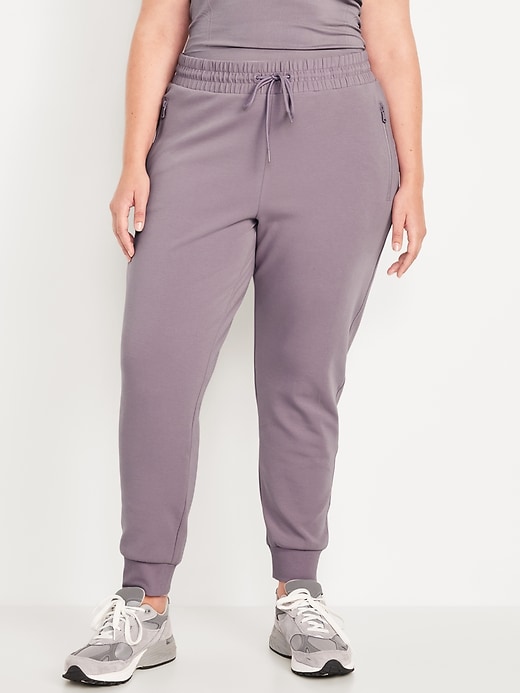 Image number 6 showing, High-Waisted Dynamic Fleece Joggers