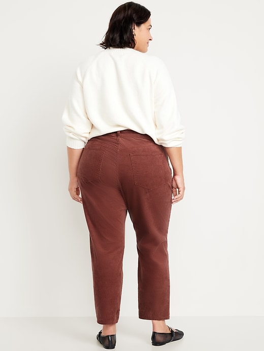 Image number 7 showing, High-Waisted OG Straight Corduroy Ankle Pants