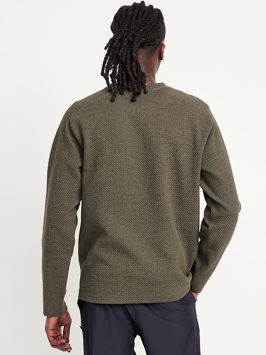 Image number 5 showing, Dynamic Fleece Textured Pullover