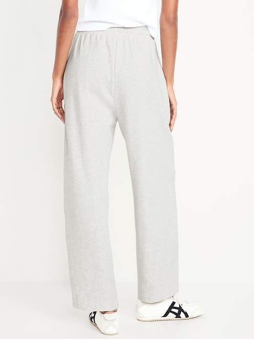 Image number 2 showing, Extra High-Waisted SoComfy Seamed Barrel-Leg Sweatpants