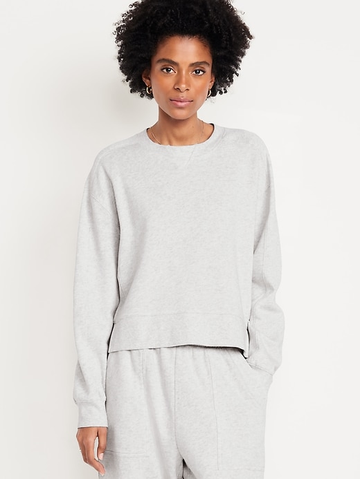 Image number 1 showing, SoComfy Seamed Sweatshirt