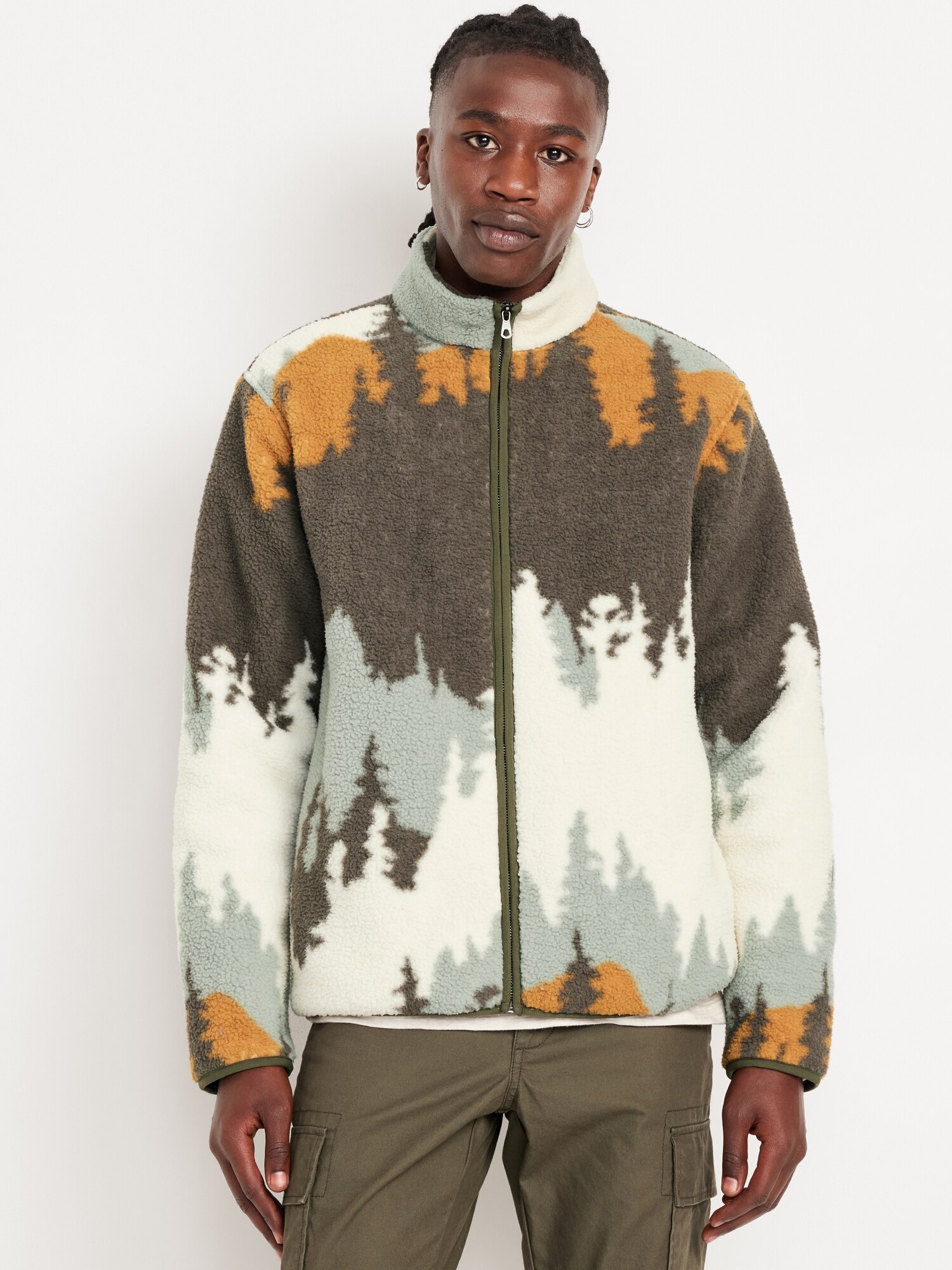 Kids Sherpa Lined Zip-Up Hoodie - Boys Winter Jacket With Hood & Pockets | 4-12 Years