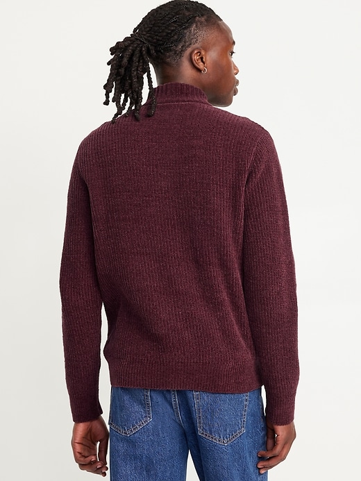 Image number 6 showing, Chenille Quarter Zip